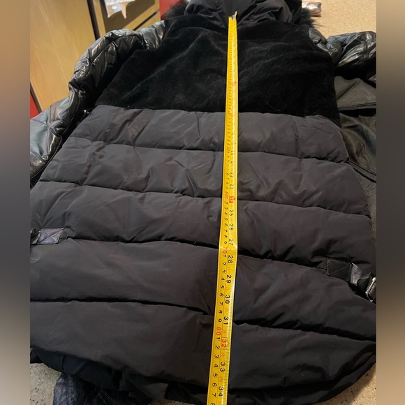 Rudsak leather parka with fur hood - Picture 12 of 12